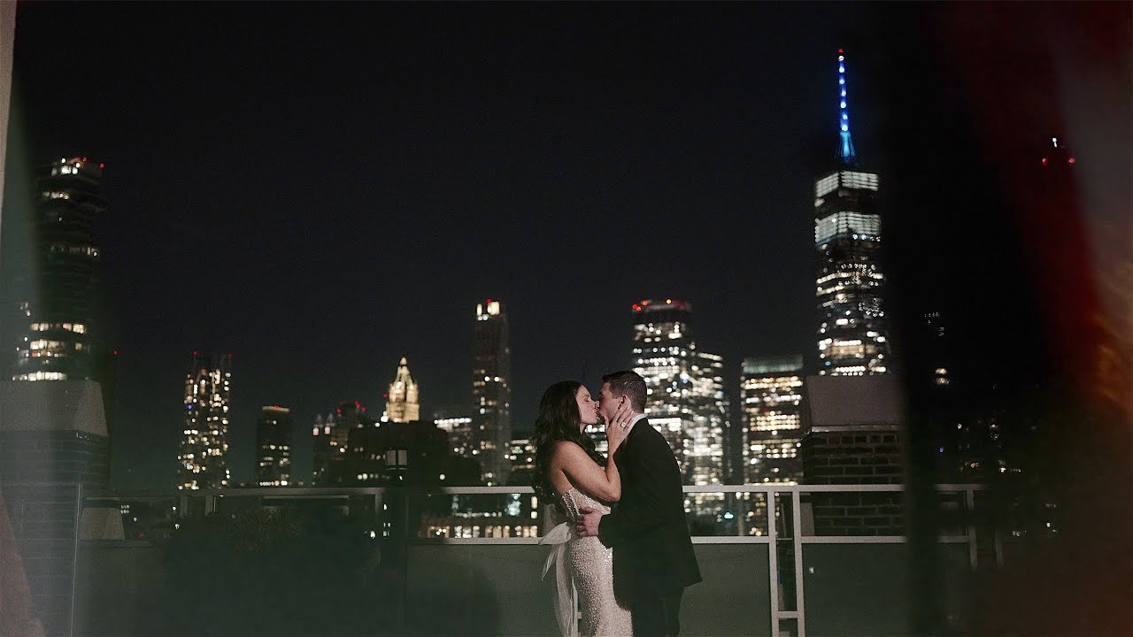 Wedding Feature || Tribeca Rooftop 360 in NYC - Maddie&Ryan