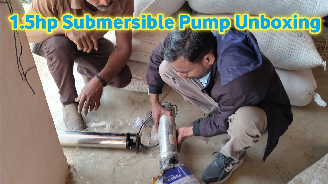 1.5hp submersible water pump unboxing and review by Pump Advisor