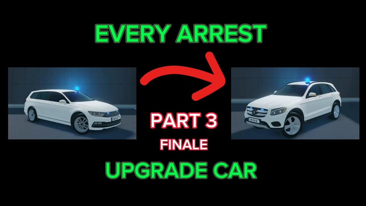 EVERY ARREST I UPGRADE MY CAR PART 3 (Emergency Hamburg) #roblox #police #undercover #criminal