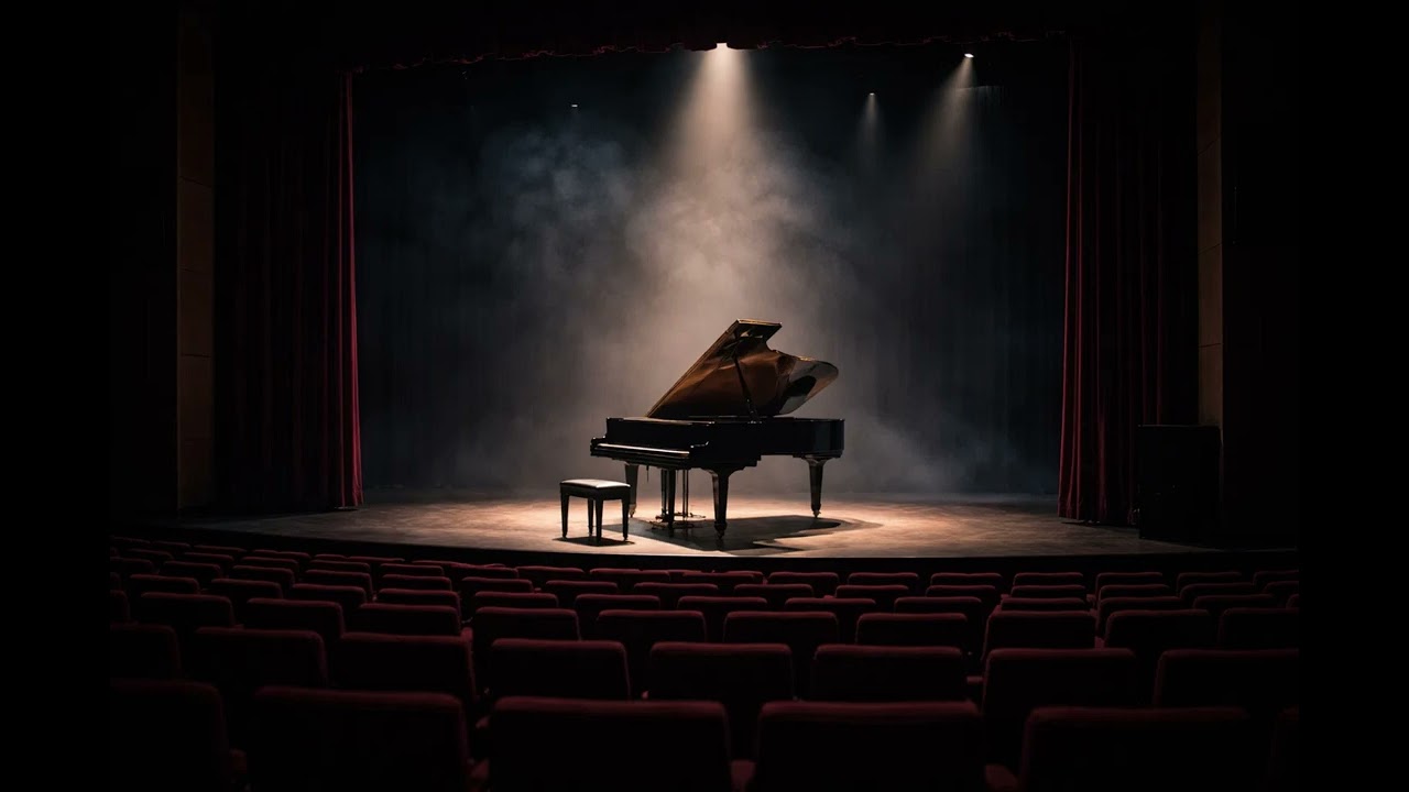 (AI classical music)  A dark, romantic cinematic orchestral