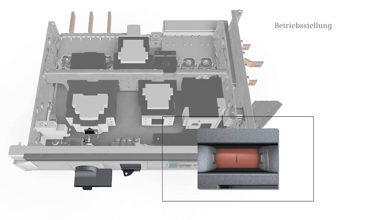 Siemens Energieverteiler SIVACON S8: Universaleinbautechnik