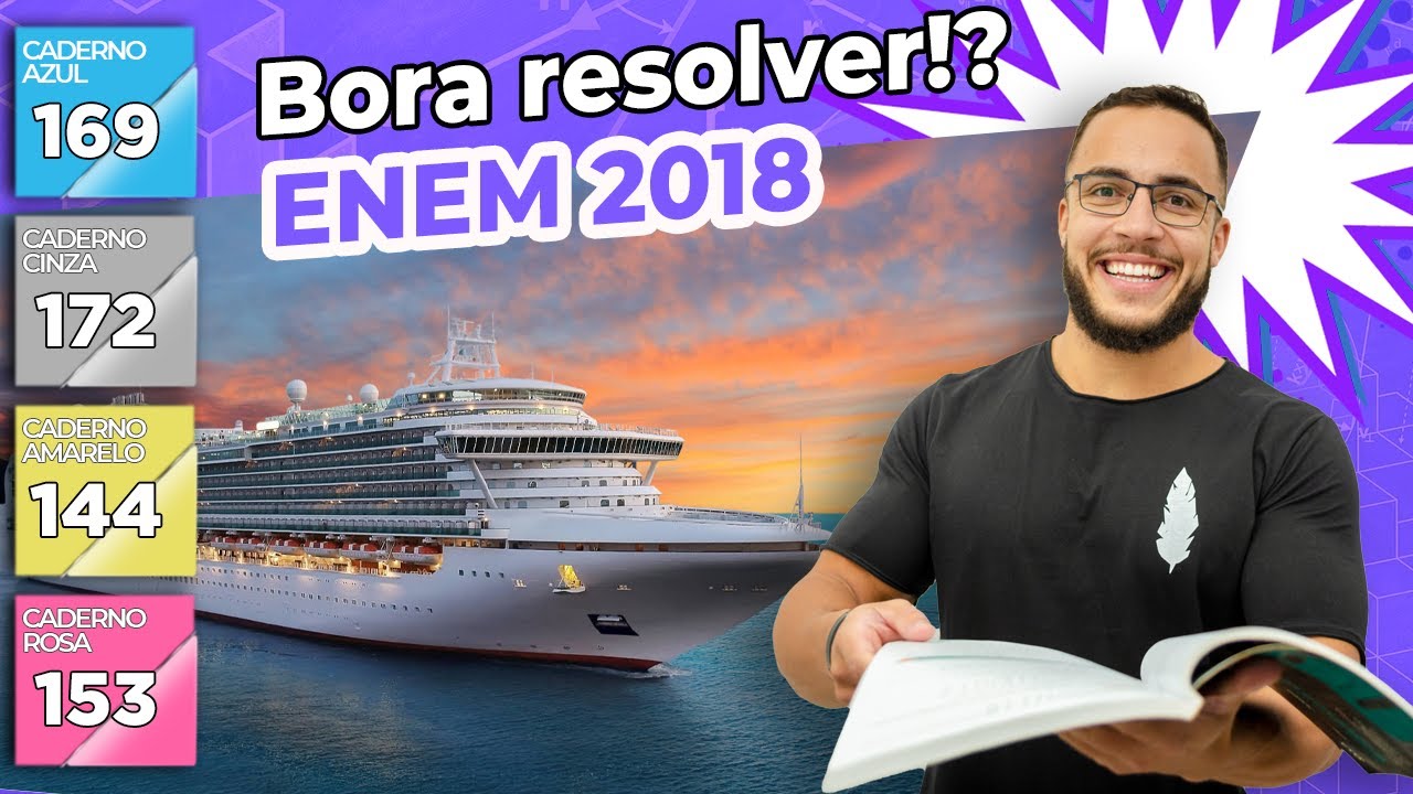 🔵 Questão 169 - Caderno Azul | Matemática Básica | MATEMÁTICA ENEM 2018