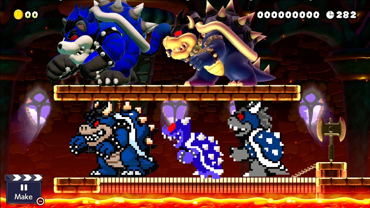 Super Mario Maker 2 – Dark Bowser (Mods)