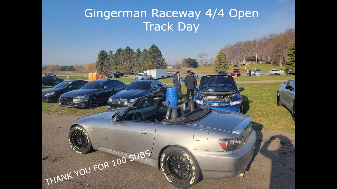 First FULL Open Track Day At Gingerman Raceway! (100 Subscriber Special)