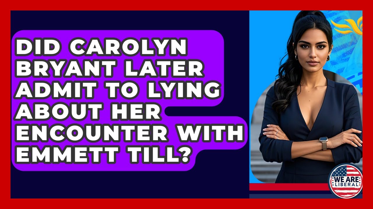 Did Carolyn Bryant Later Admit To Lying About Her Encounter With Emmett Till? - We Are Liberal