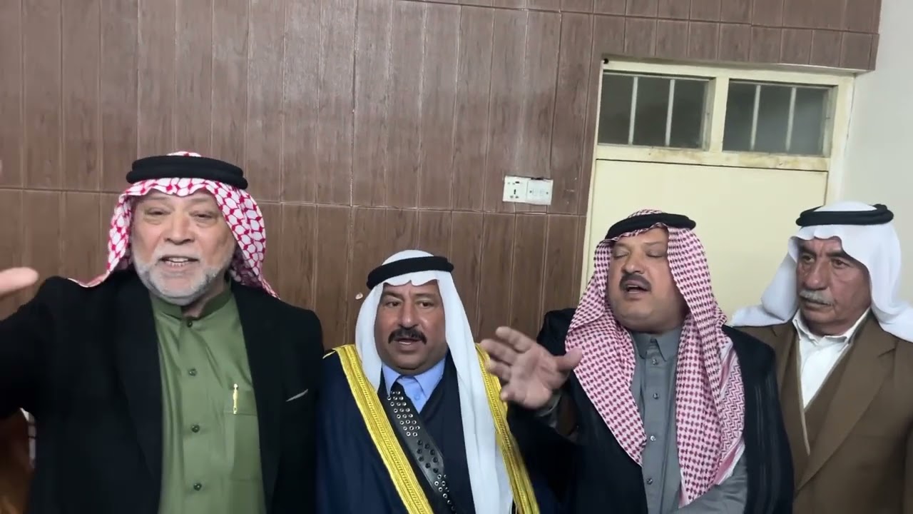 صلح عشائري بين قبيلة العبيد(البو رياش)و قبيلة الجبور(البو سالم)بحضور شيخ عام البوحمد ابو صفوك