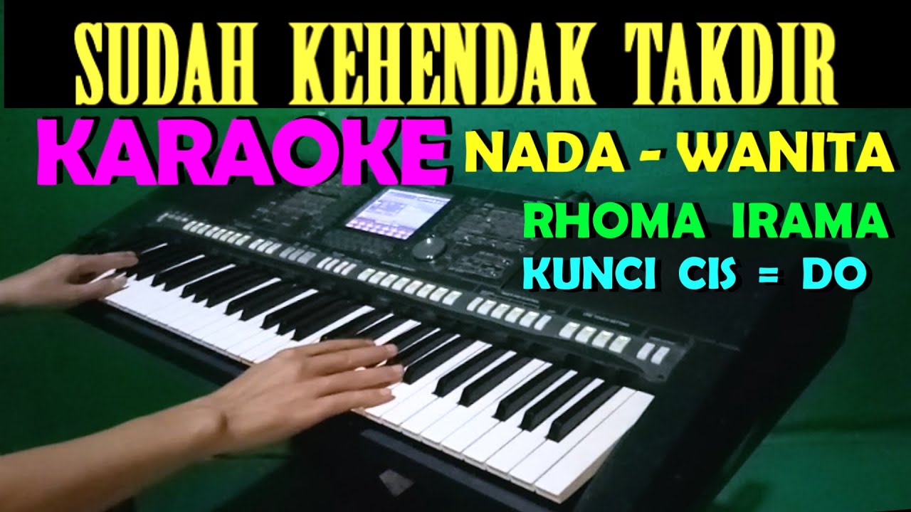 TAK BERDAYA - Rhoma Irama | KARAOKE NADA WANITA , HD