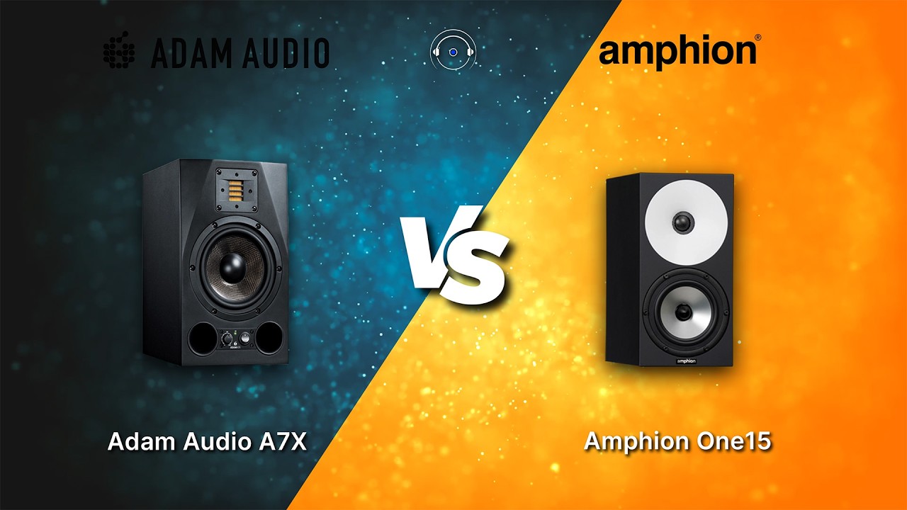 Adam Audio A7X vs Amphion One15 | Binaural Audio
