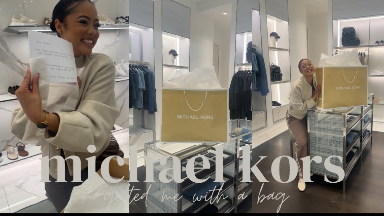 Компания Michael Kors подарила мне сумку!
