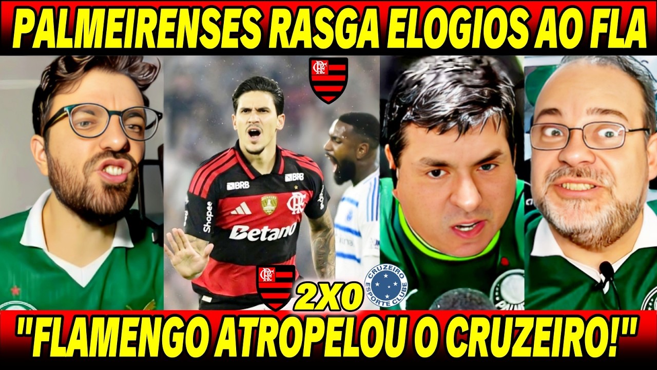 😱PALMEIRENSES FICAM EM CHOQUE COM O FLA | 