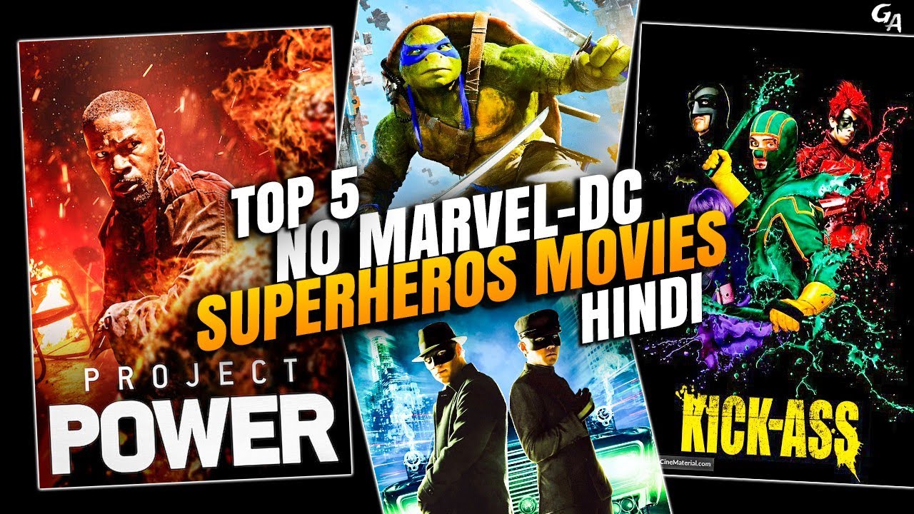 Top 5 Superheros Movies | Non Marvel Dc | in Hindi On Netflix, Jio and Amazon Prime