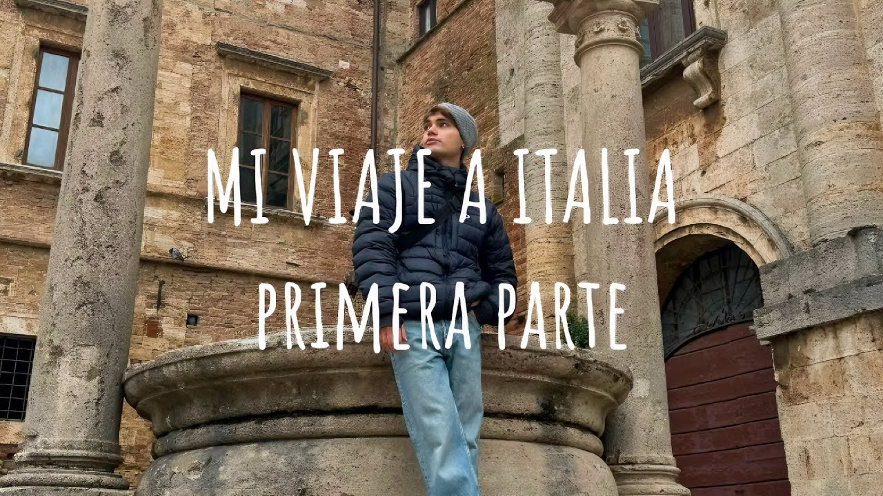Mi viaje a italia parte uno