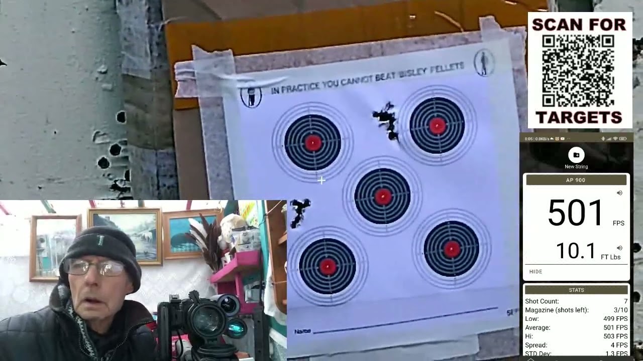 Yesterday I forgot to shoot the Rifle Thunder 25 6 Pellets
