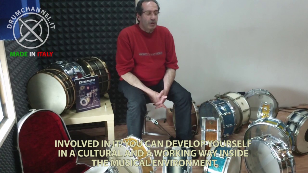IL VINTAGE - I Lezione con Paolo Sburlati [Drummers Channel Made in Italy]