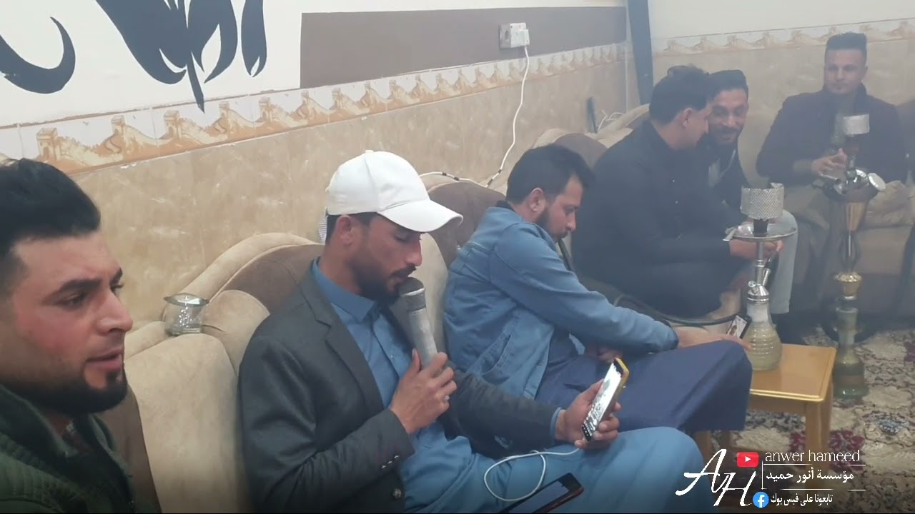 مثل تنور كلبي عتابه ؛ الفنان محمد الملكي ؛ عزف اثير الجبوري؛ جلسه في دار عبدالله الباش ابو عمران🖤💛