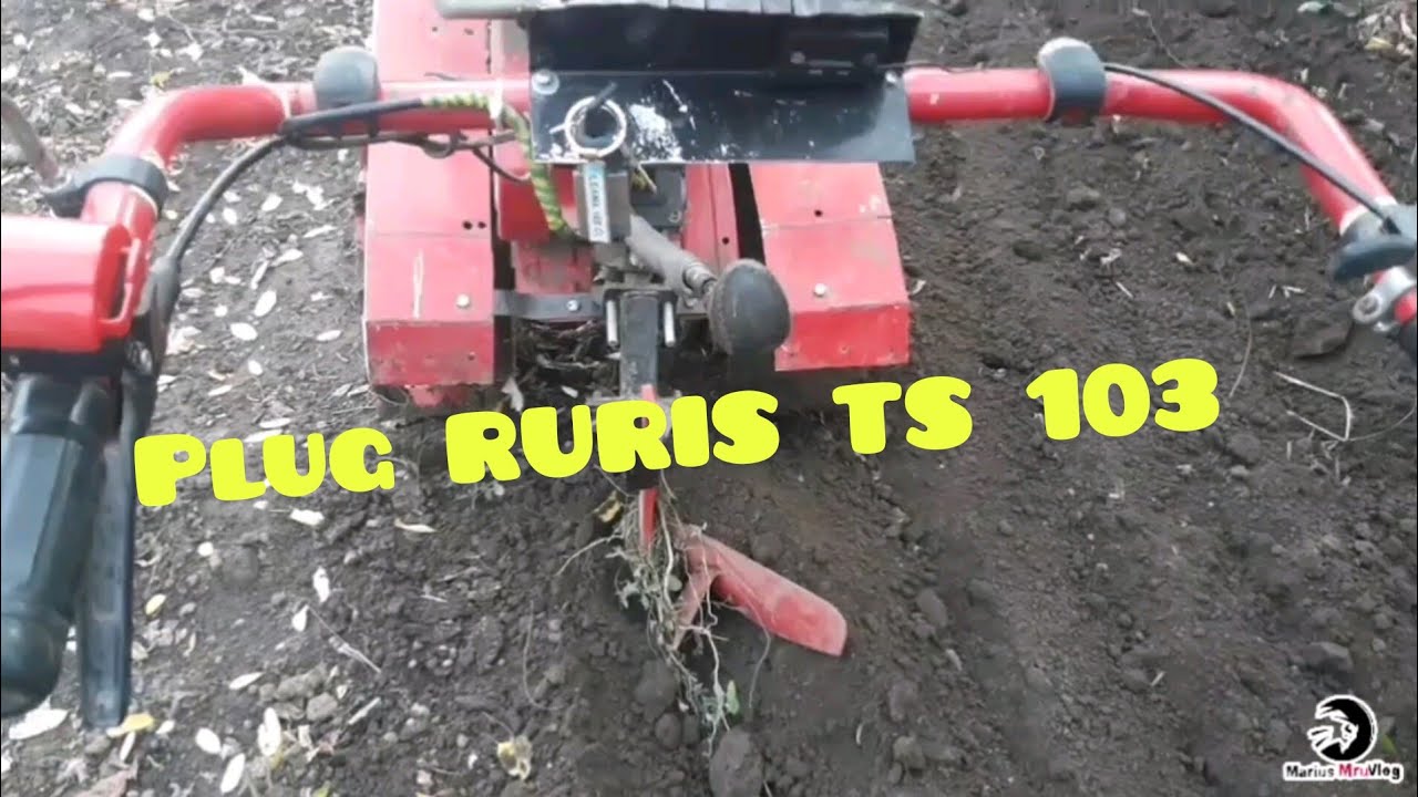 #44. La Arat Cu Plug Ruris TS 103 și Motosapa Zimbru 6559 7CP  Part.2 (2023)