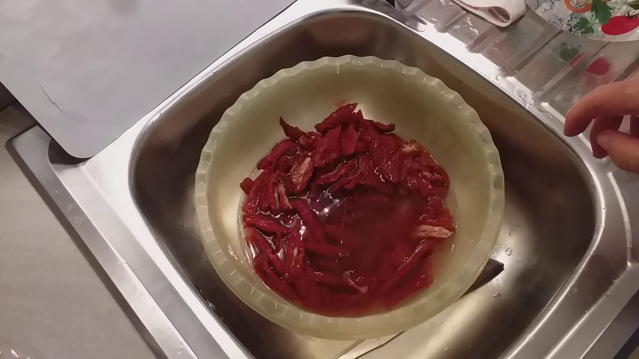 POMODORI SECCHI SOTT'OLIO TUTORIAL RICETTA BARESE
