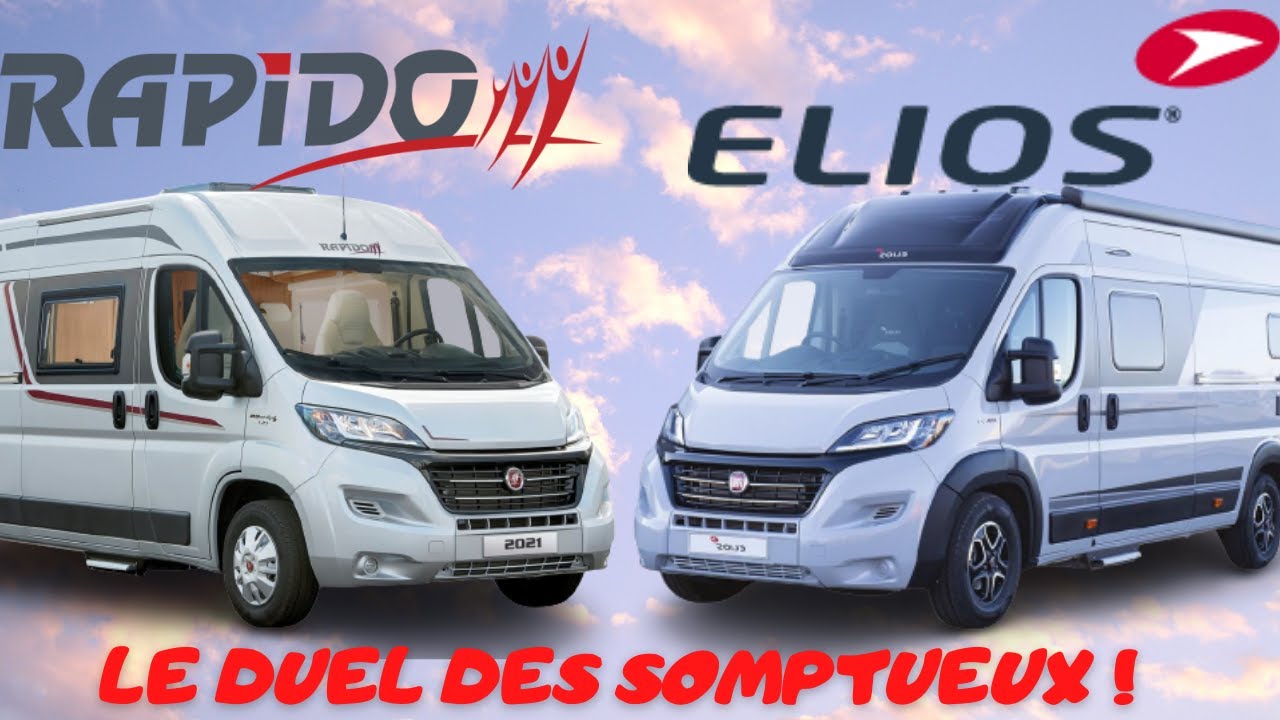 Le MATCH des somptueux !!! C'est VOUS qui décidez !!! #5 RAPIDO V 55 - ELIOS 59 T SKY-LINE EDITION