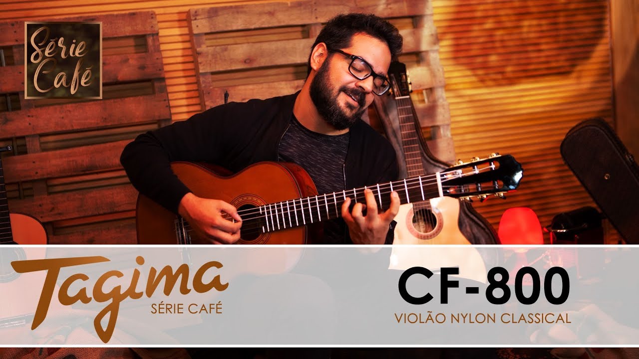 CF-800 S&eacute;rie Caf&eacute; - Viol&atilde;o Nylon Classical