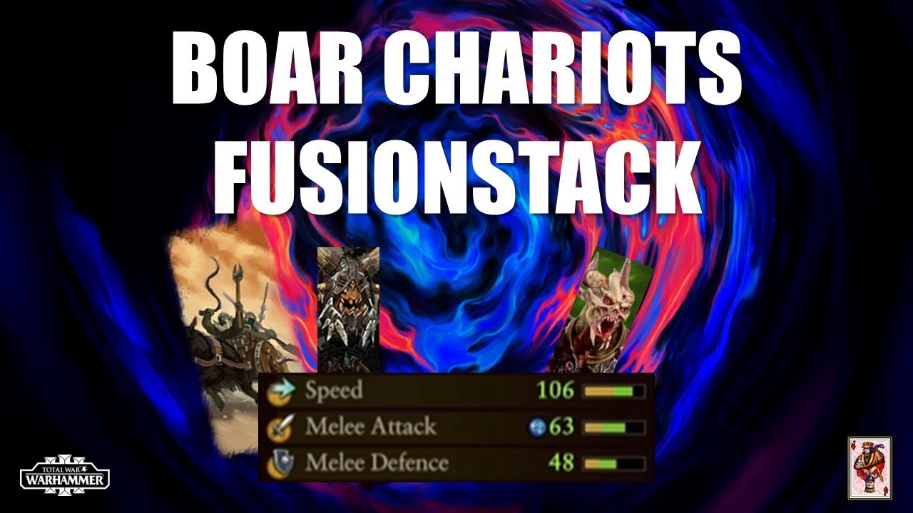The Ultimate BOARSTACK Green Skins Orc Boar Chariots Fusion Doomstack