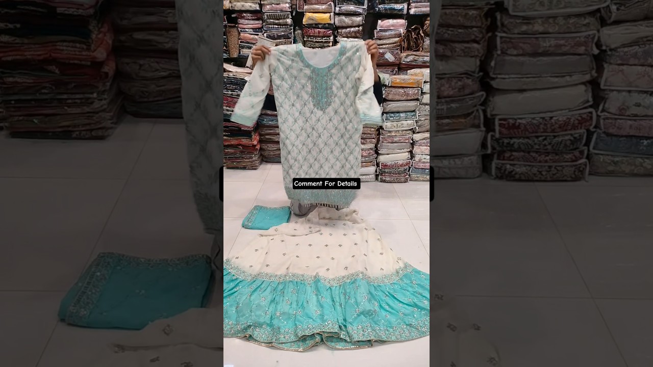 New 2026 😘 Farshi Gharara Dress Design | Ajmer Sarees | #shortfeed #2026