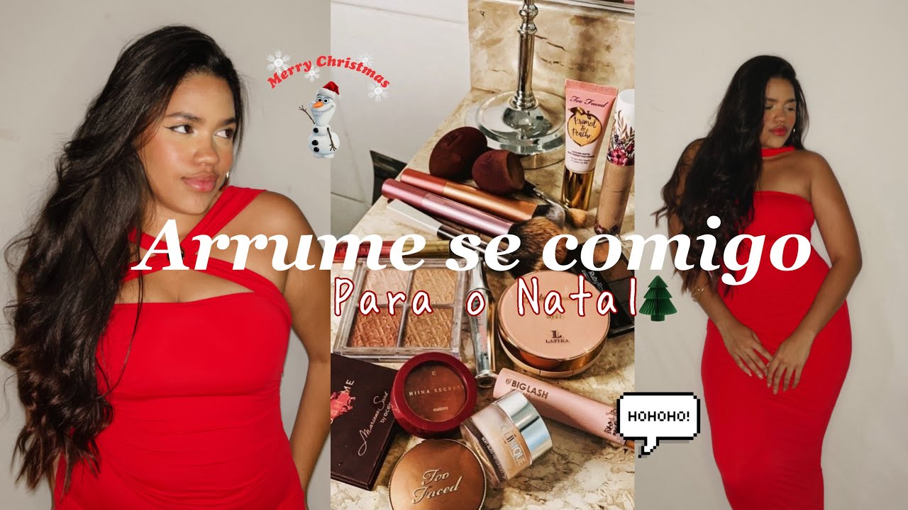 Arrume se comigo para o Natal 2025🎄