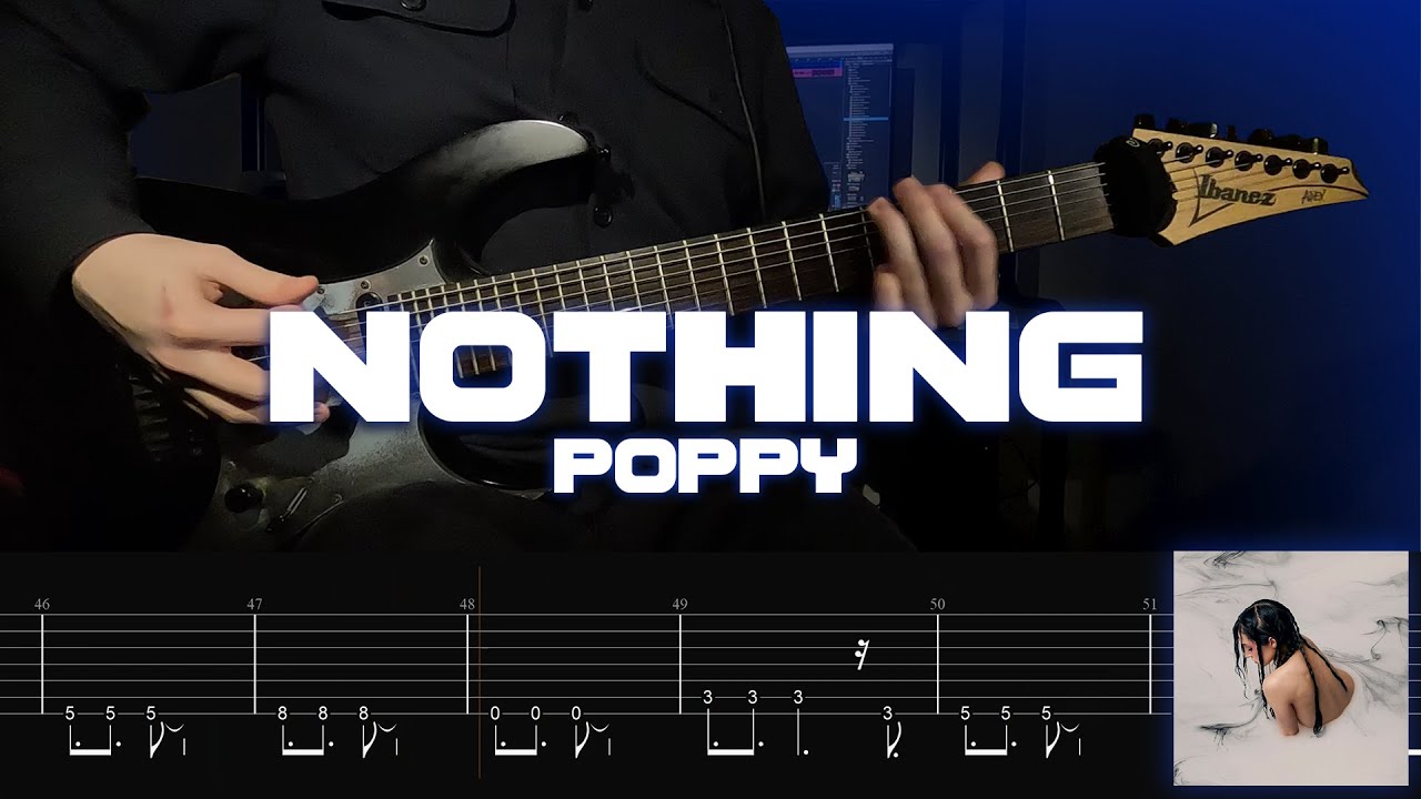 nothing - Poppy (ON-SCREEN TABS) (ONE-TAKE COVER)