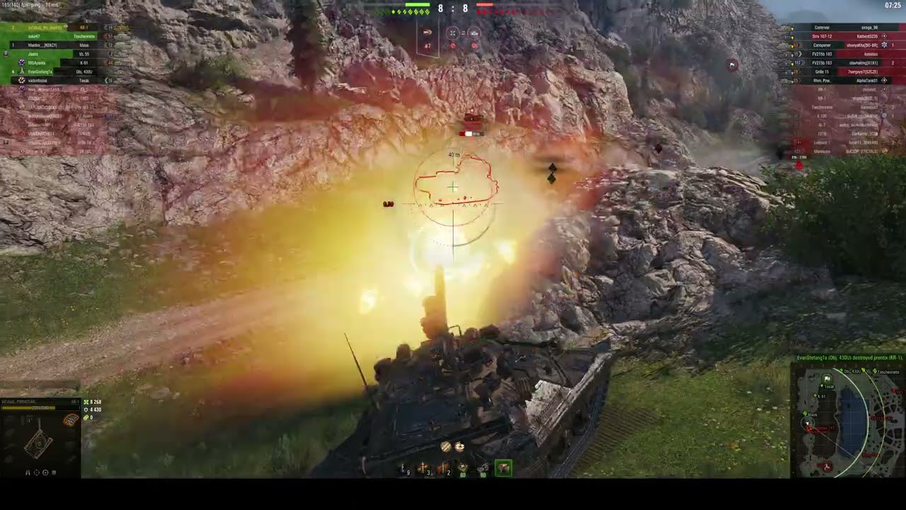 KR-1 - 14 620 damage / 7 kill / 6 500 blocked
