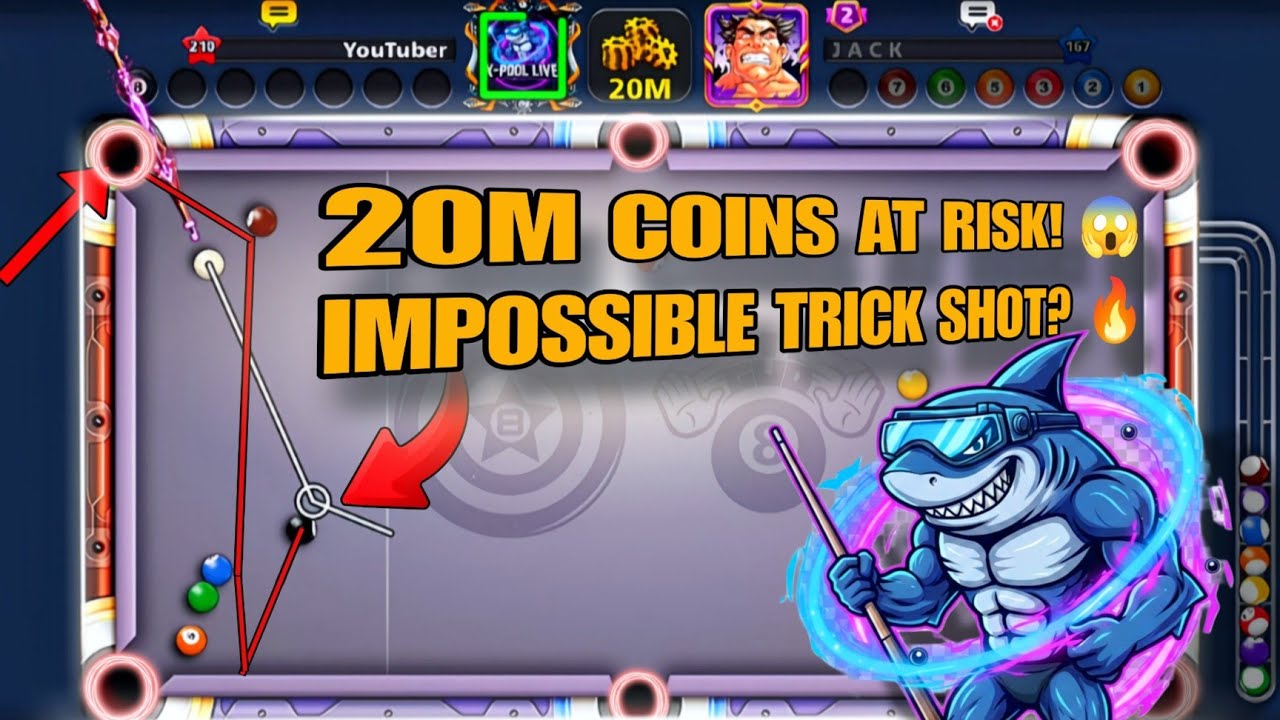 Can I Win This 20 MILLION Match? 🎱 8 Ball Pool Pro Strategy