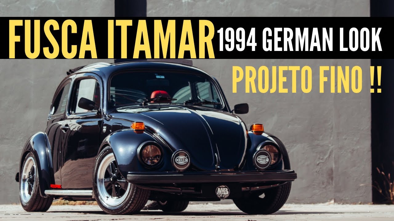 VW FUSCA ITAMAR 1994 - O GERMAN RICO EM DETALHES !!
