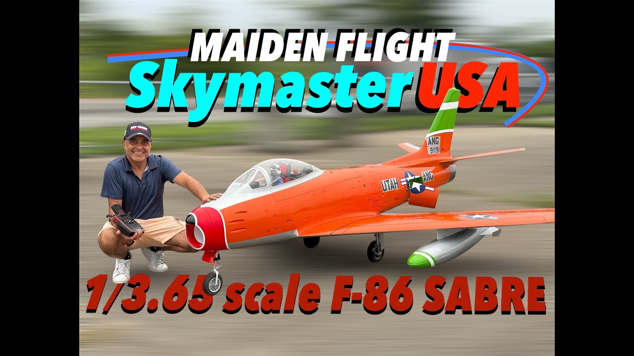 Skymaster 1/3 scale F86 SABRE