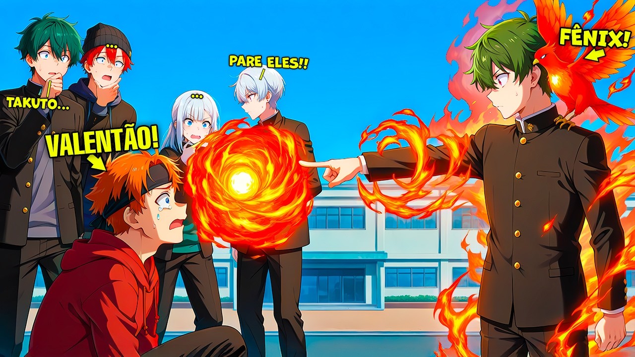 Um Espírito de Fogo o Escolheu e Agora ele Queima Tudo - manhwa Recap