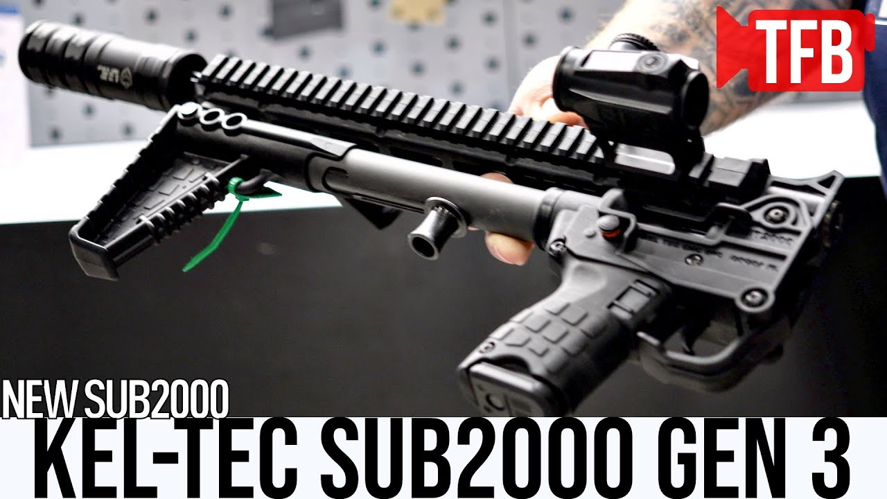 НОВЫЙ KelTec SUB2000 Gen 3 на выставке SHOT Show 2024