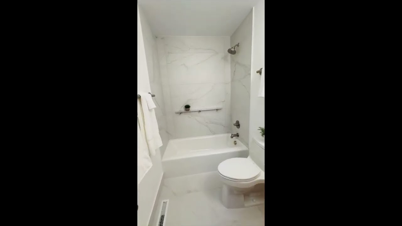 Small Bathroom Remodel | Cast Iron Tub | 24