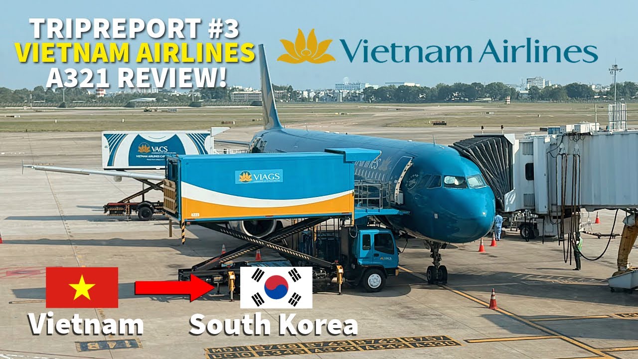 TRIPREPORT #3 | Vietnam Airlines (PREMIUM ECONOMY) | Ho Chi Minh City SGN - Seoul IGN | A321-200 
