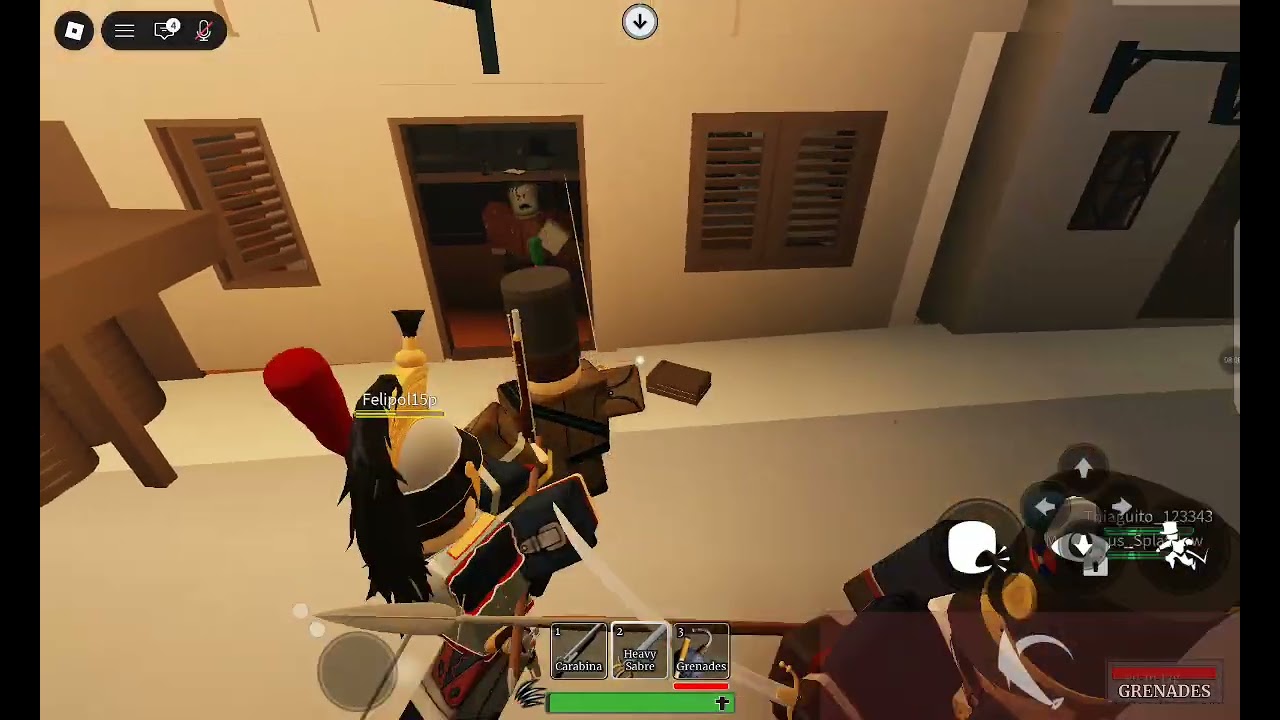Gameplay de G&B/guts and blackpowder 2