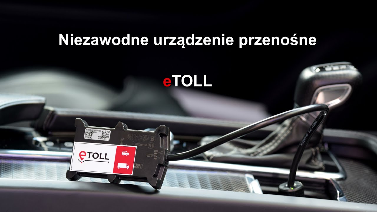 Niezawodne urządzenie etoll do gniazda zapalniczki - przejazd z etoll na autostradzie A2 i A4.