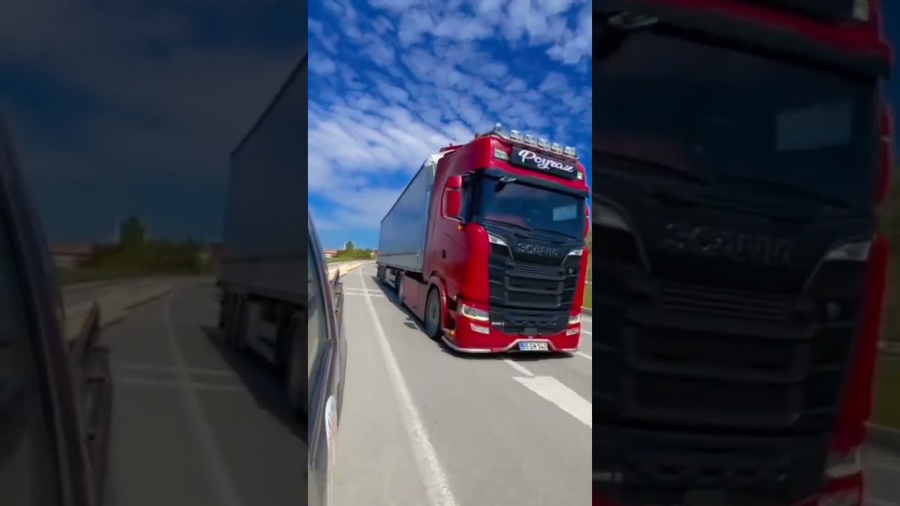 Scania Europeu! #viral #caminh&atilde;o #scania #qualificado #europa #shorts