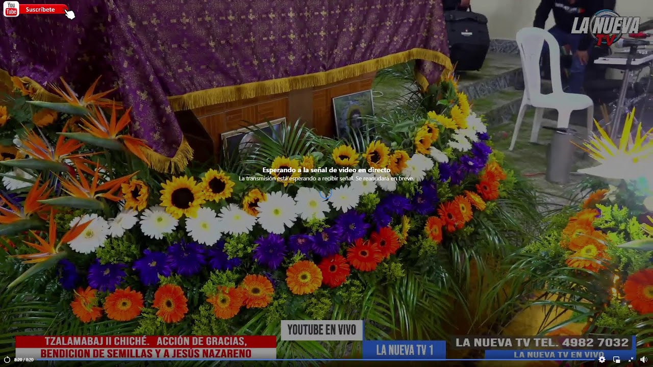 TZALAMABAJ II CHICHÉ.   ACCIÓN DE GRACIAS, BENDICION DE SEMILLAS