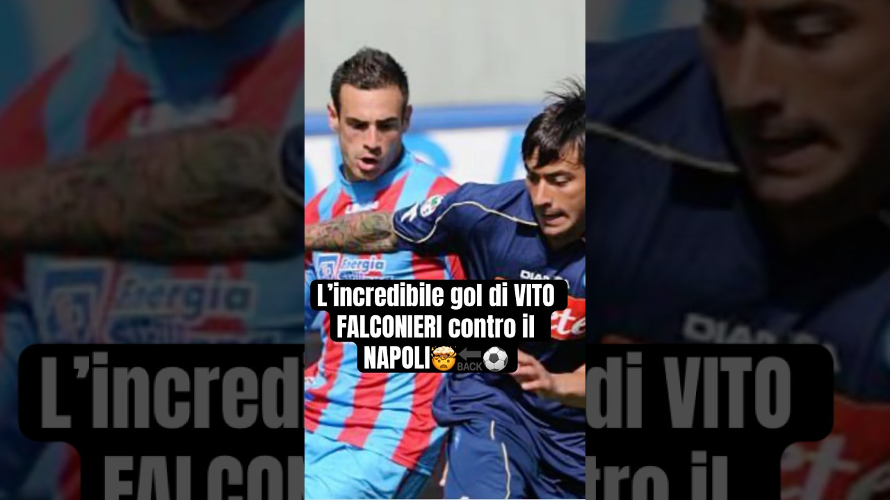 Meteore: Vito Falconieri🔴🔵☄️ #seriea #catania #calciocatania #sscnapoli #amarcord #calcio #edit