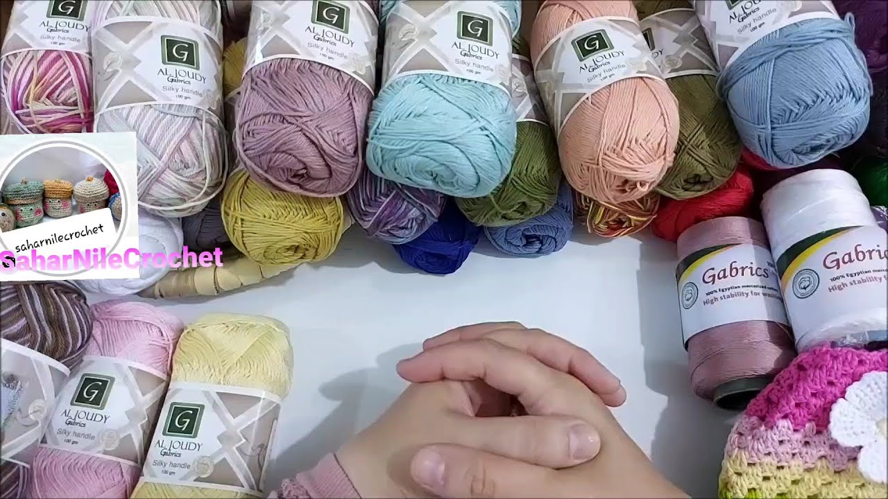 مشترياتي، تجربة عملية لاختبار صبغة الألوان  ومعلومات عن خيوط شركة الجودي Al Joudy Yarn(2)