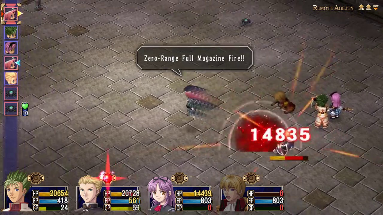 Trails in the Sky the 3rd - Chapter 6 Leiston Fortress Boss 2: Kanone (Nightmare Mode)