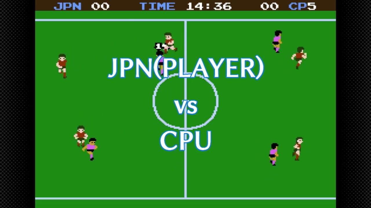 【SOCCER】117th　JPN(PLAYER) vs  CPU