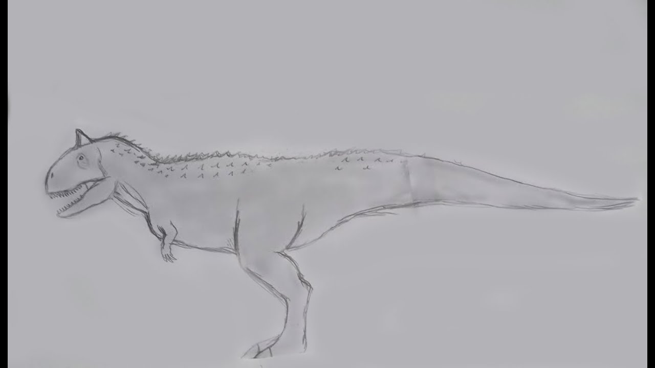 Como desenhar um carnotauro