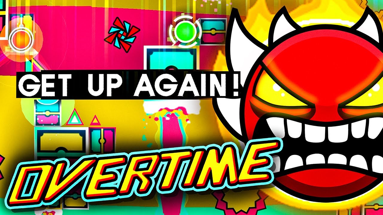 “OVERTIME” 100% (EXTREME DEMON) by KlaurosssS, N3mo & more – Geometry Dash