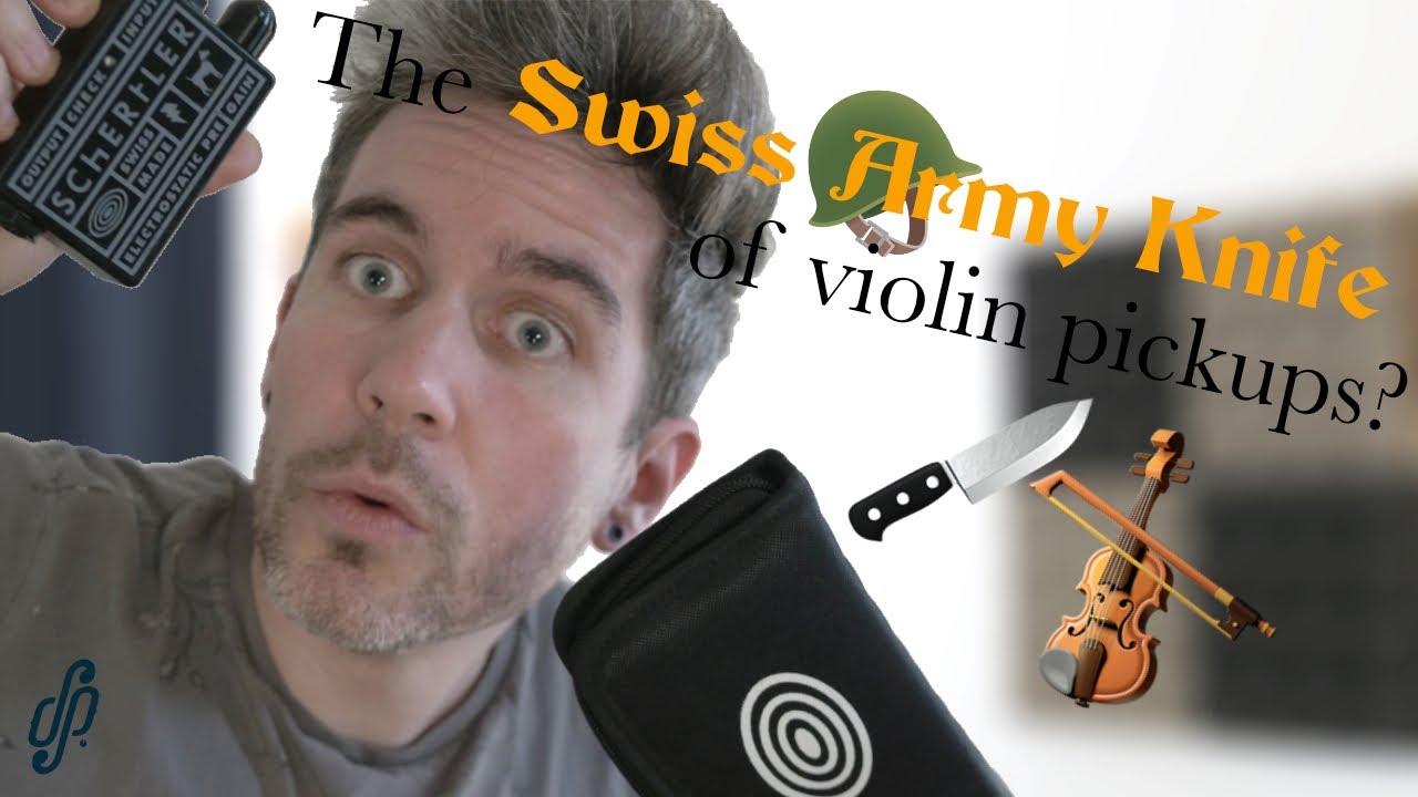 Schertler Stat-V : The Swiss Army Knife of violin pickups?