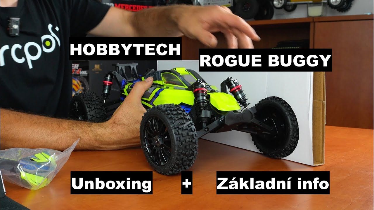 Základní info | Hobbytech Rogue Buggy 1:8 Brushless 4WD | Unboxing