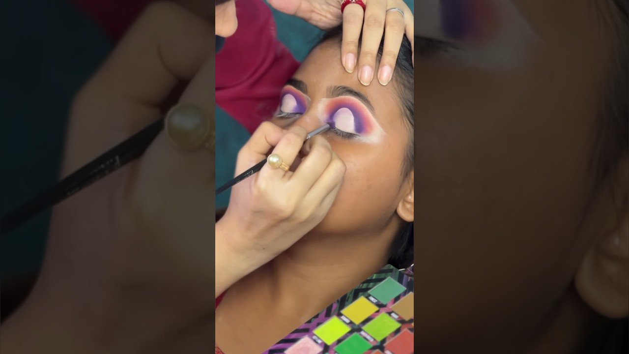 Spotlight EyeMakeup ❤️ #eyemakeuptutorial #eyeshadowtutorial #RiyaHudutDas #makeuptutorial