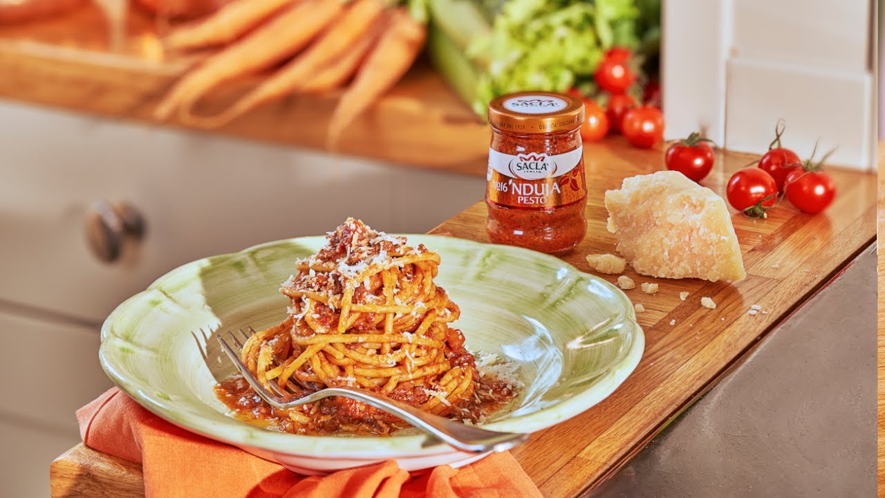 Gennaro Contaldo's 'Nduja Pesto Bolognese