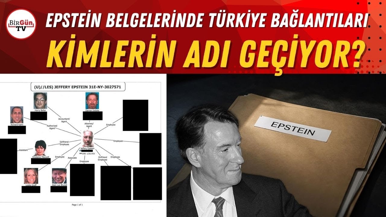 Epstein belgelerinde Türkiye bağlantıları: Türkiye'den hangi isimlerin adı geçiyor?